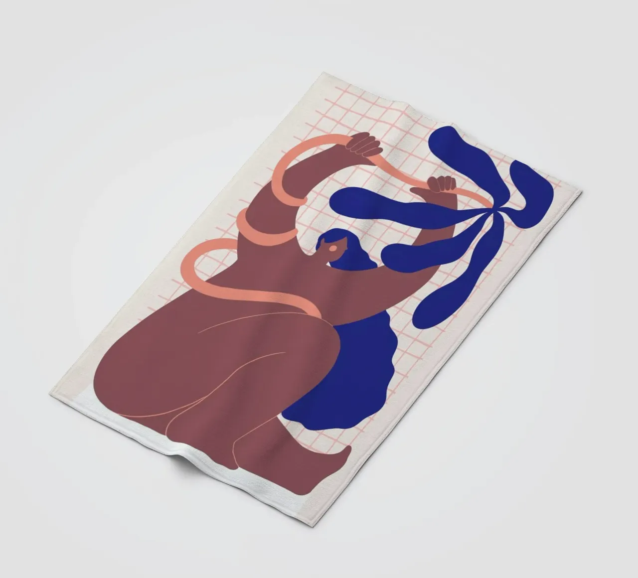 Grow fleecedeken van Pure