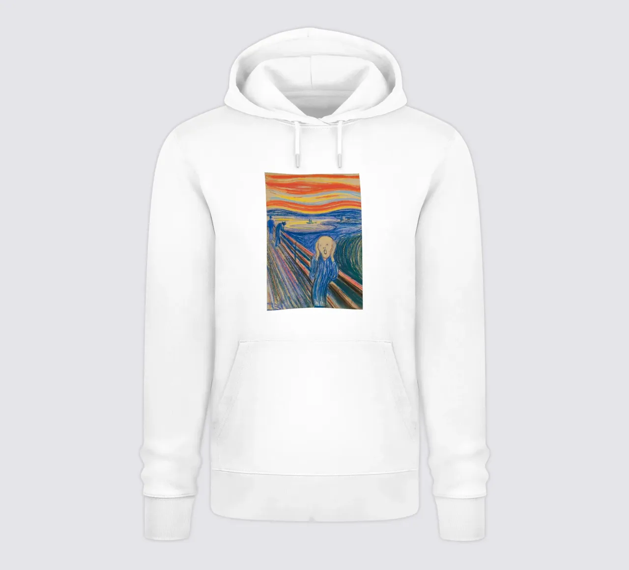 L'urlo di Edvard Munch felpa con cappuccio da kaitlinparkershop