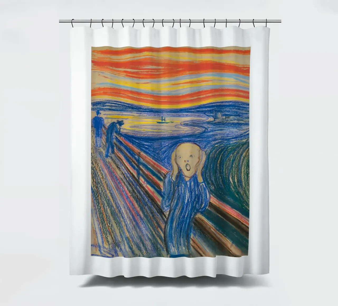 L'urlo di Edvard Munch tenda da doccia da kaitlinparkershop