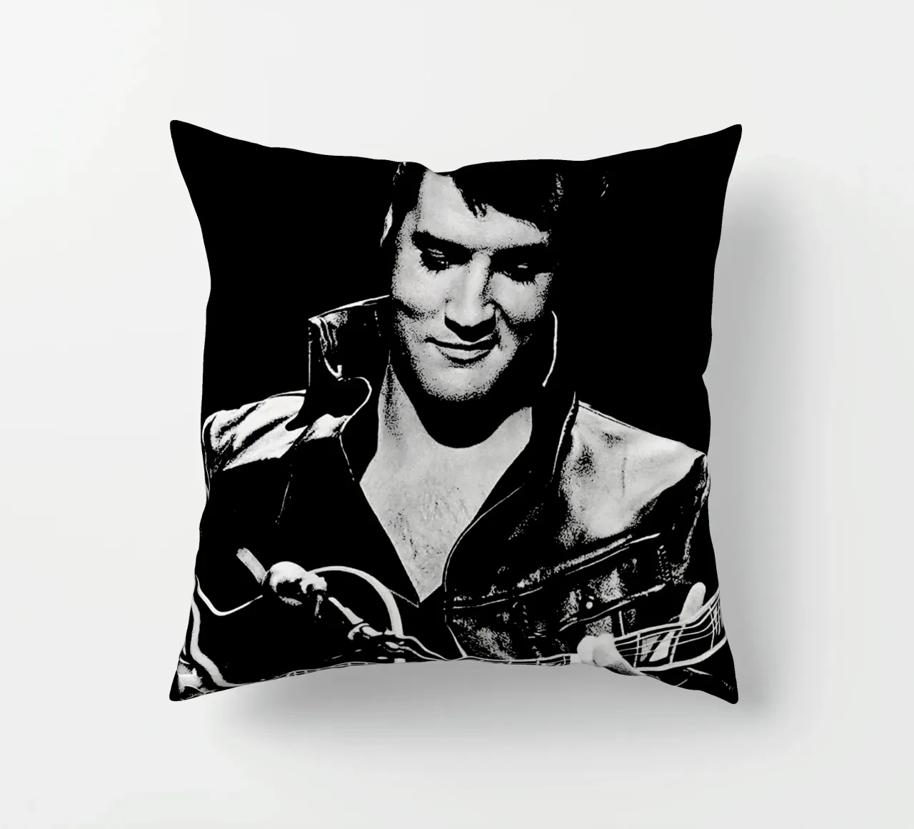 Elvis Presley di persona Arte cuscino da music soul