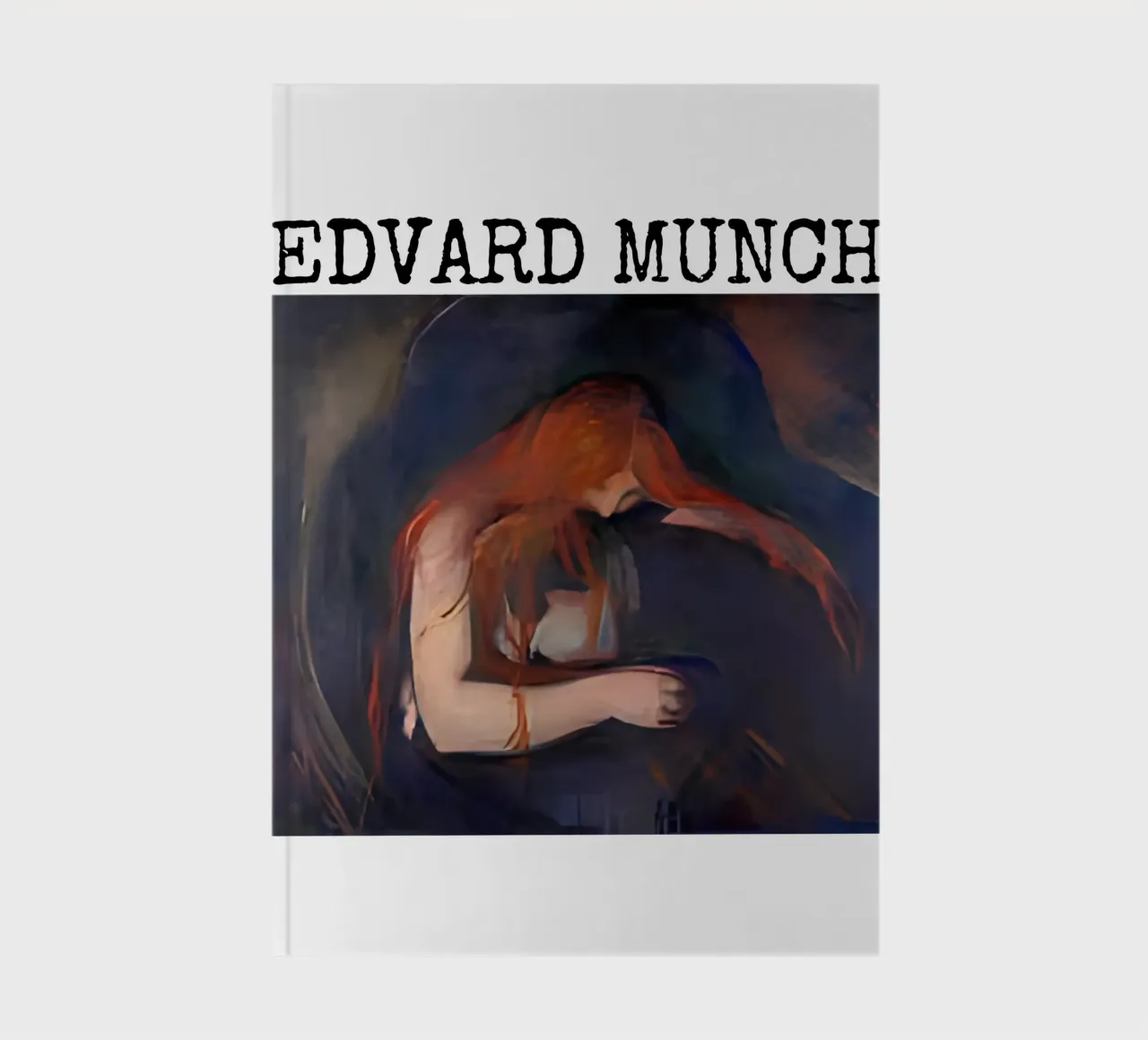 Vampire (The Vampire) by Edvard Munch notebook by kaitlinparkershop