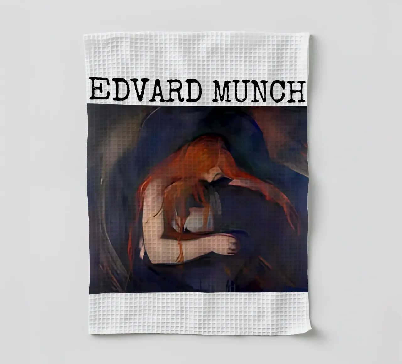 Vampire (Le Vampire) par Edvard Munch torchon de kaitlinparkershop