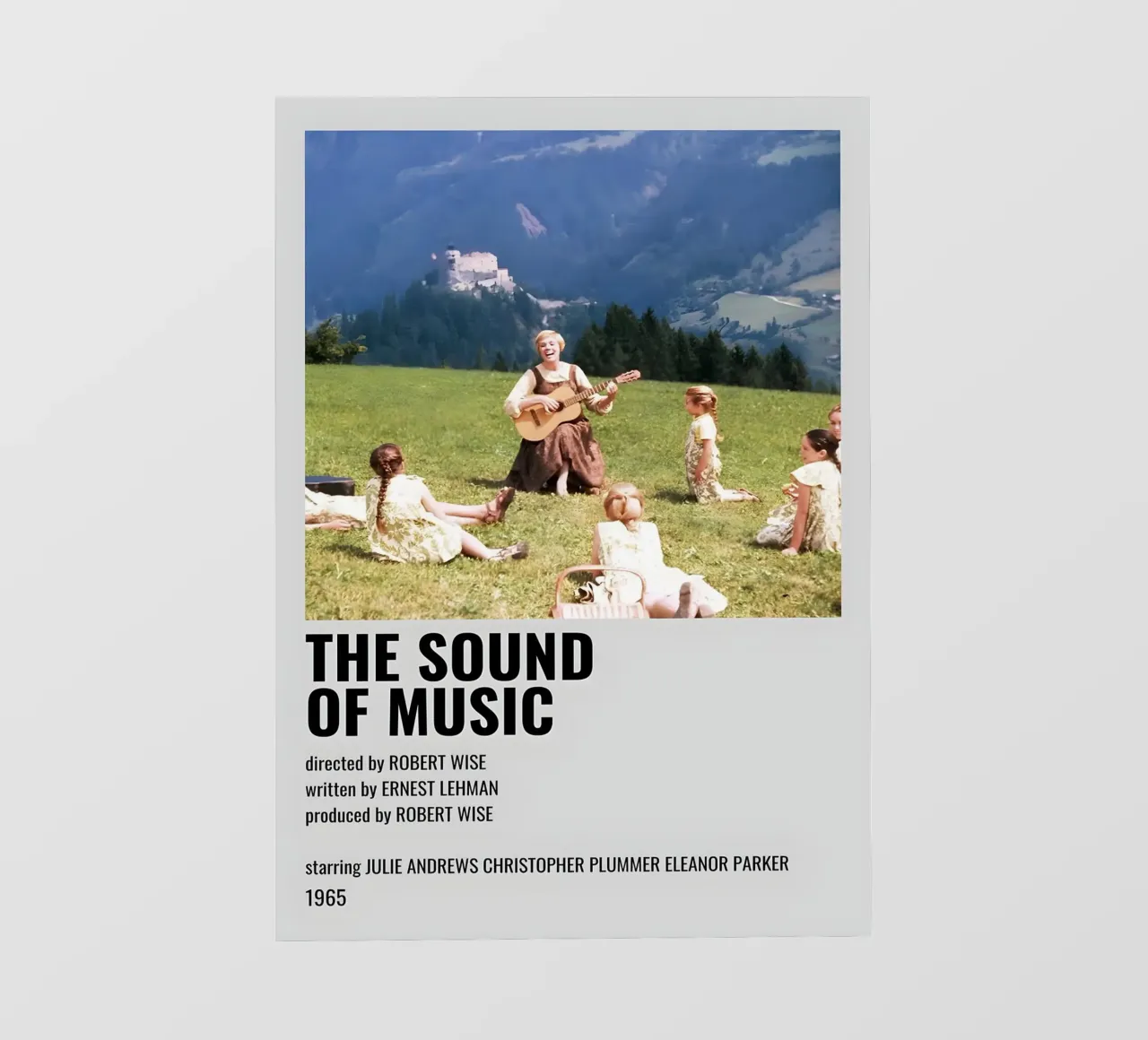 THE SOUND OF MUSIC pellicola backlit da MVFminimalist