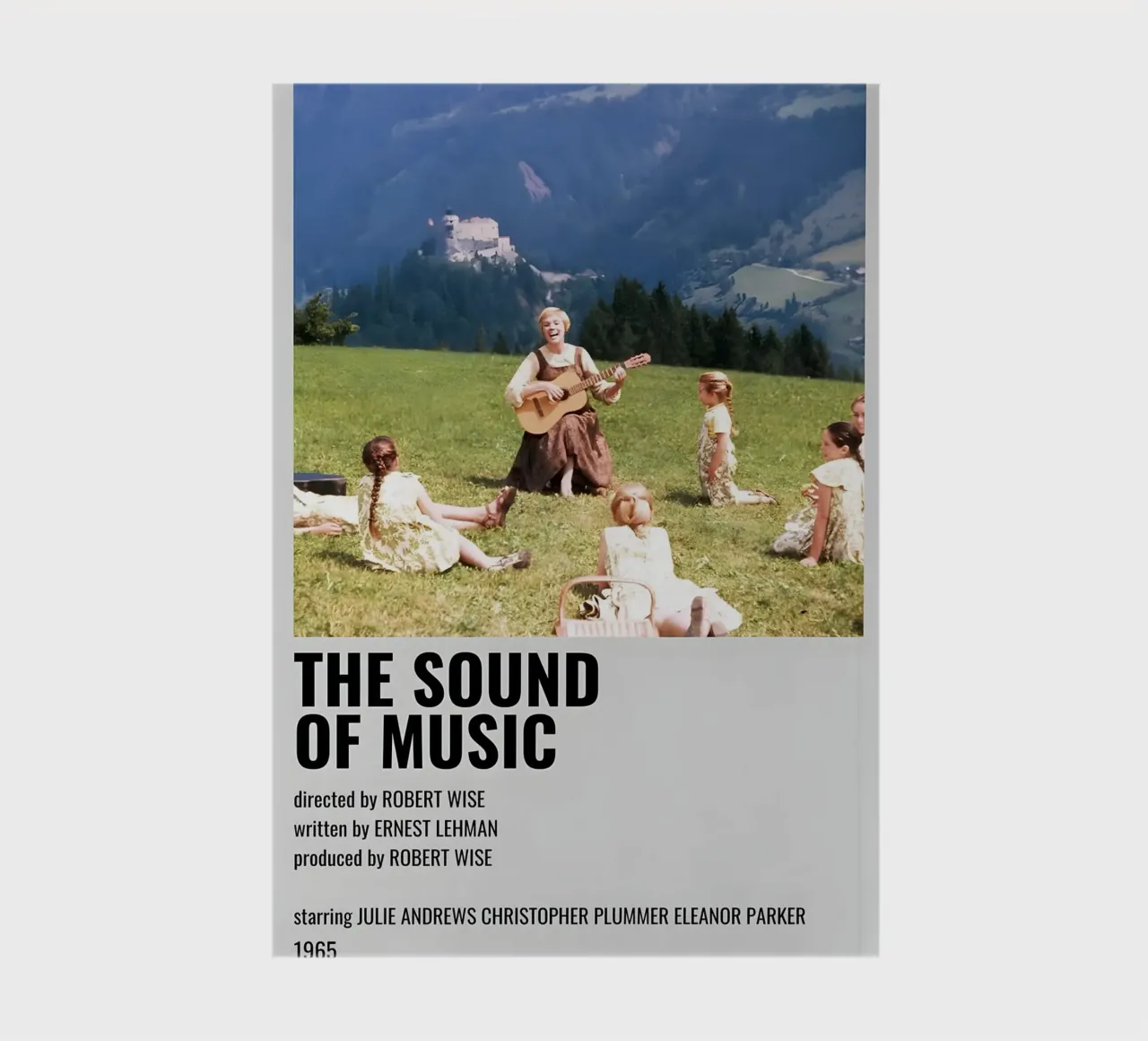 THE SOUND OF MUSIC notebook by MVFminimalist