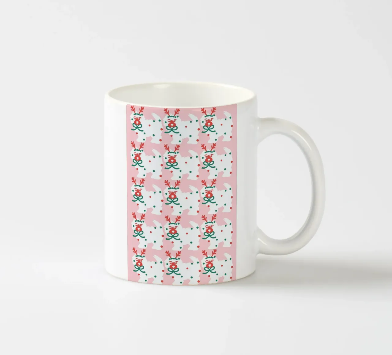 Merry Woofmas tazza in ceramica da Mariery Young