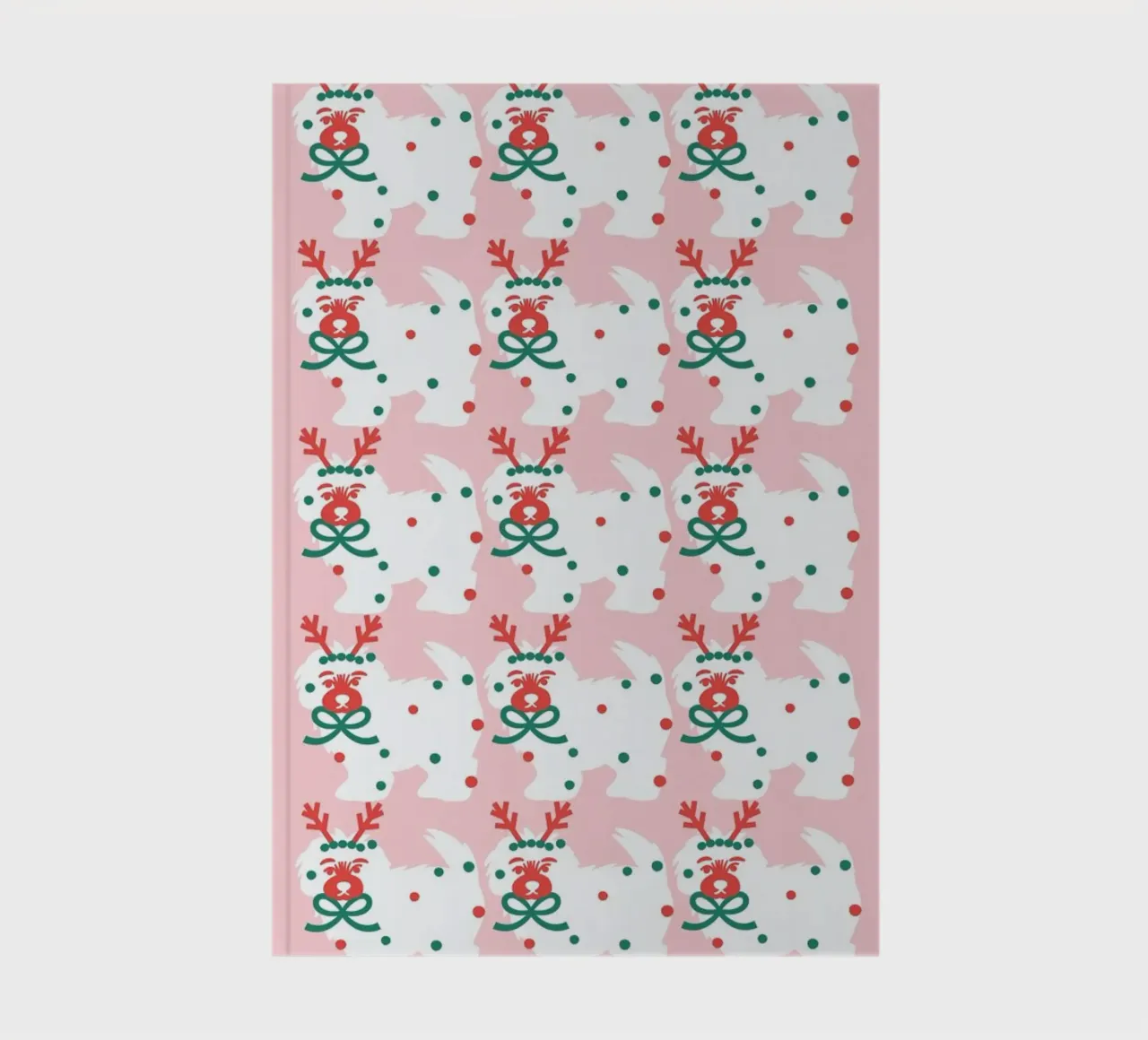 Merry Woofmas carnet de notes de Mariery Young