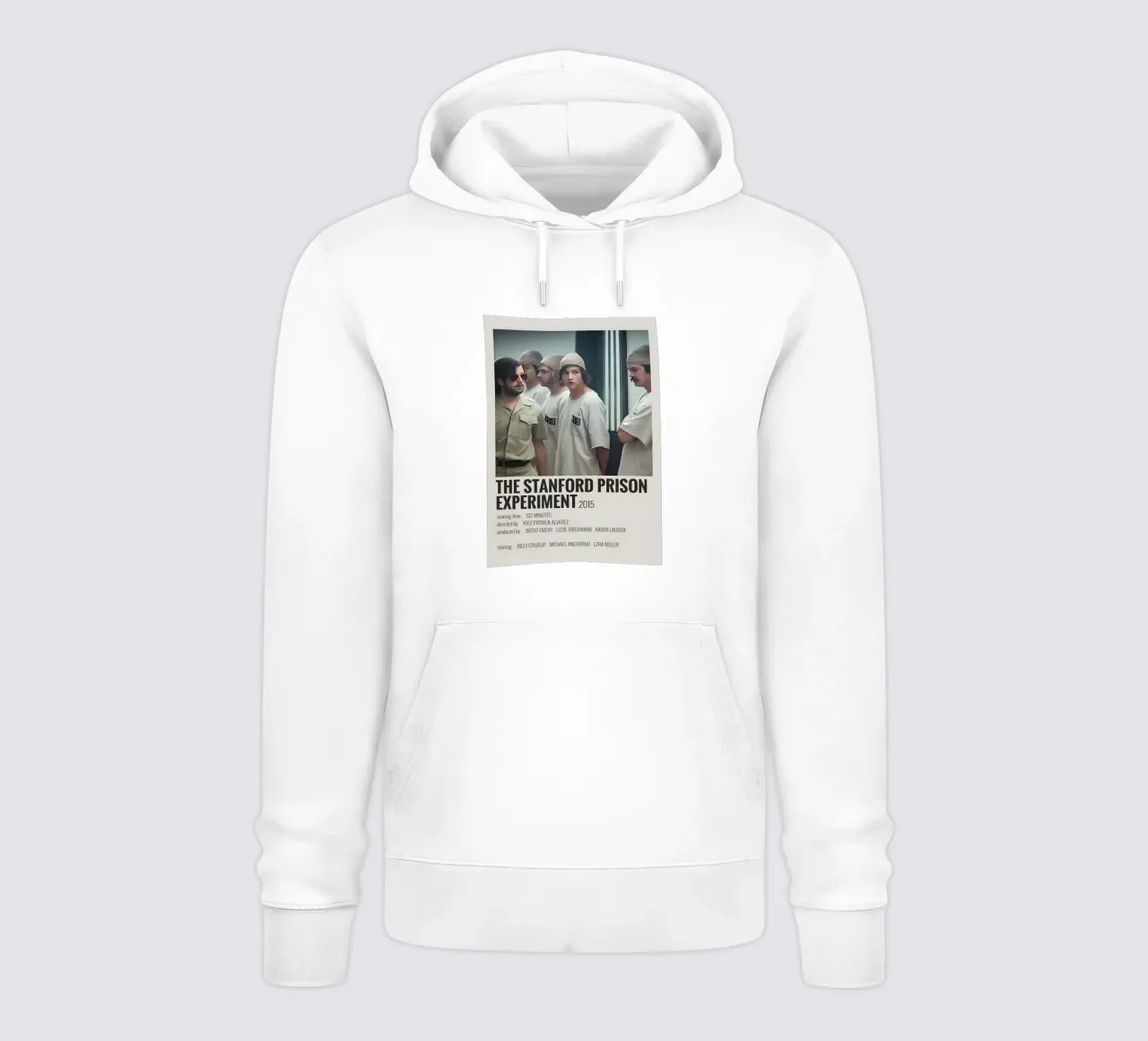 THE STANFORD PRISON EXPERIMENT 2015 felpa con cappuccio da MVFminimalist
