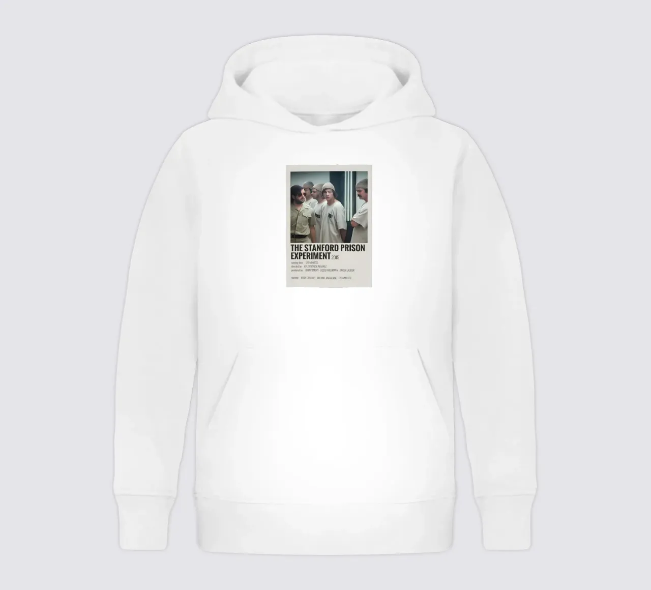 THE STANFORD PRISON EXPERIMENT 2015 felpa bambino con cappuccio da MVFminimalist