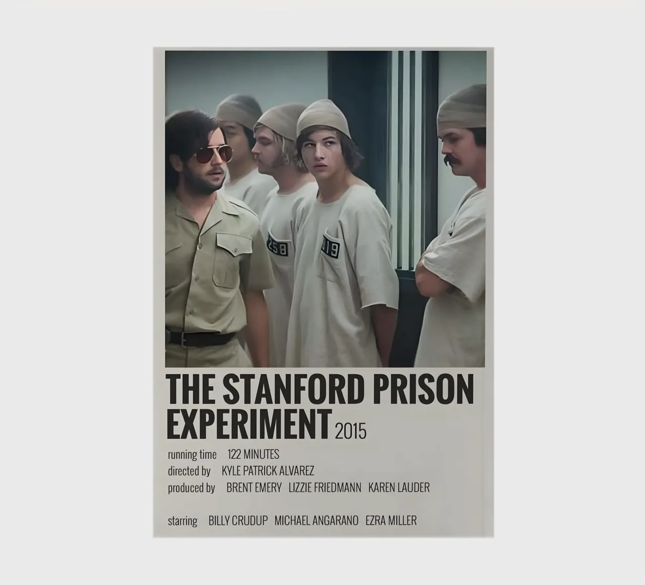 THE STANFORD PRISON EXPERIMENT 2015 notebook by MVFminimalist