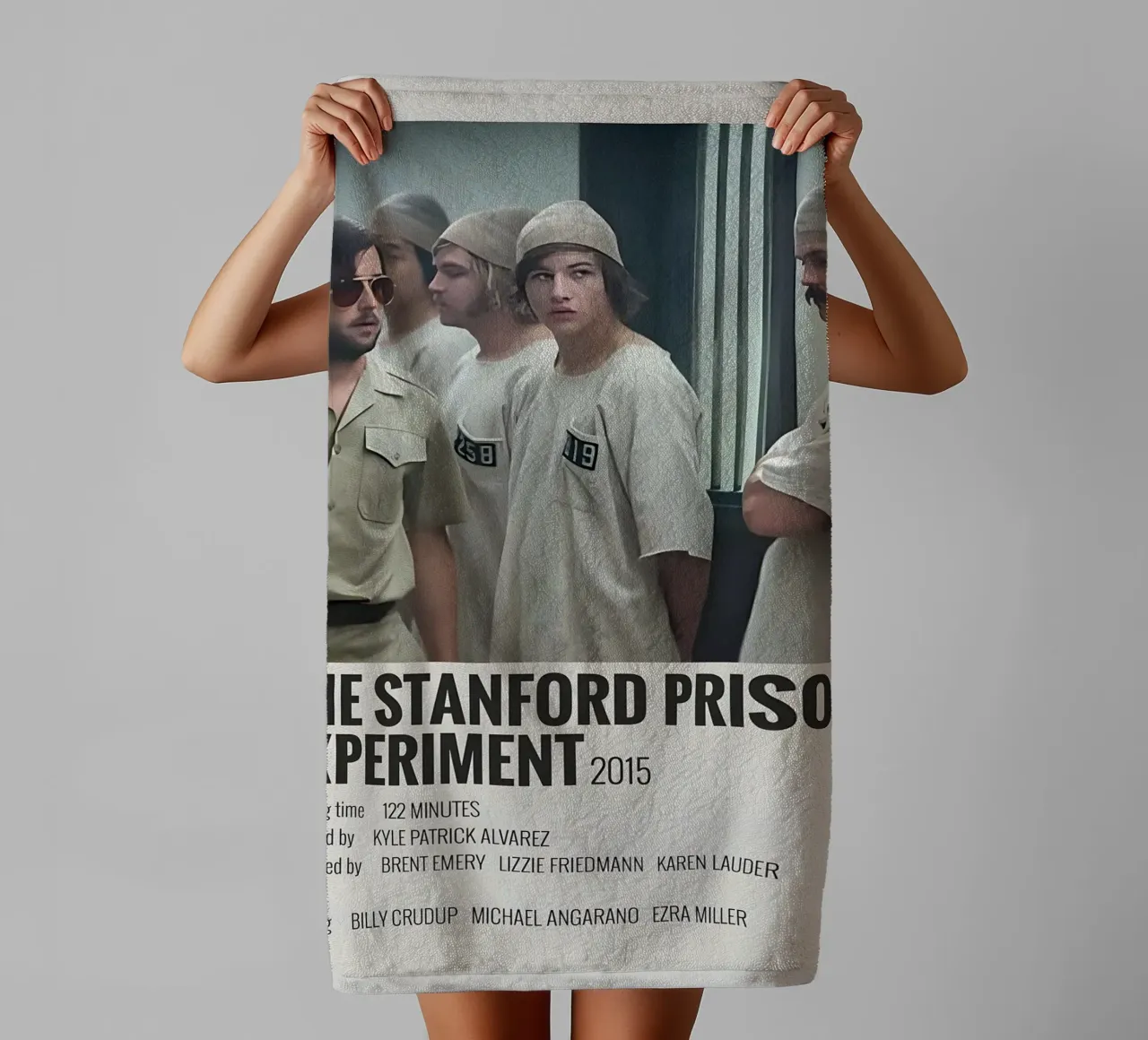 THE STANFORD PRISON EXPERIMENT 2015 asciugamano da bagno da MVFminimalist
