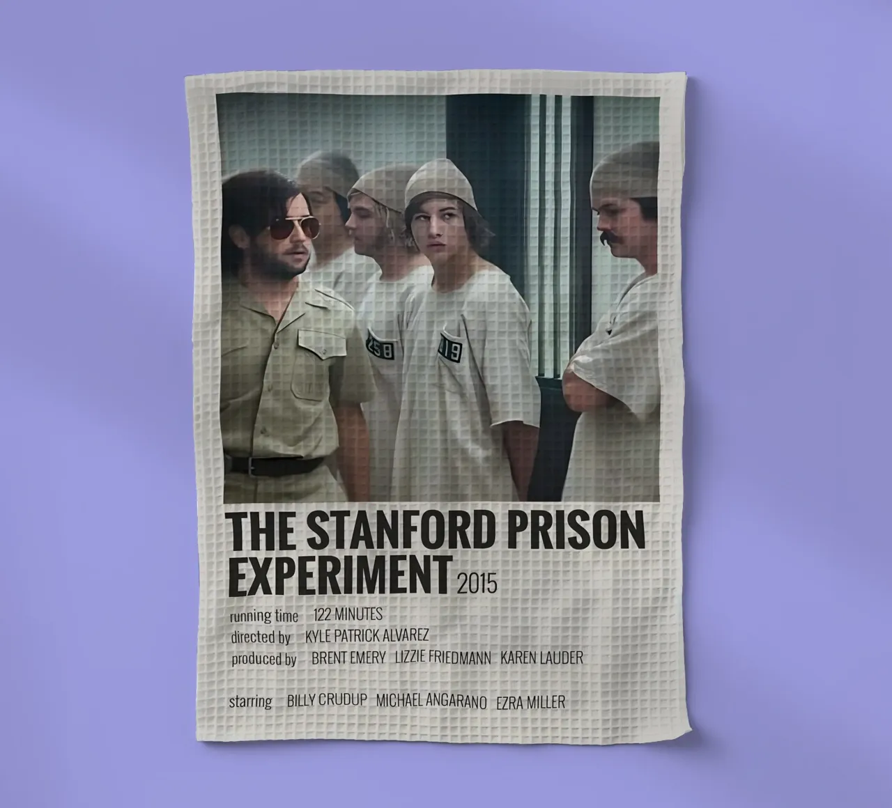 THE STANFORD PRISON EXPERIMENT 2015 canovaccio da cucina da MVFminimalist