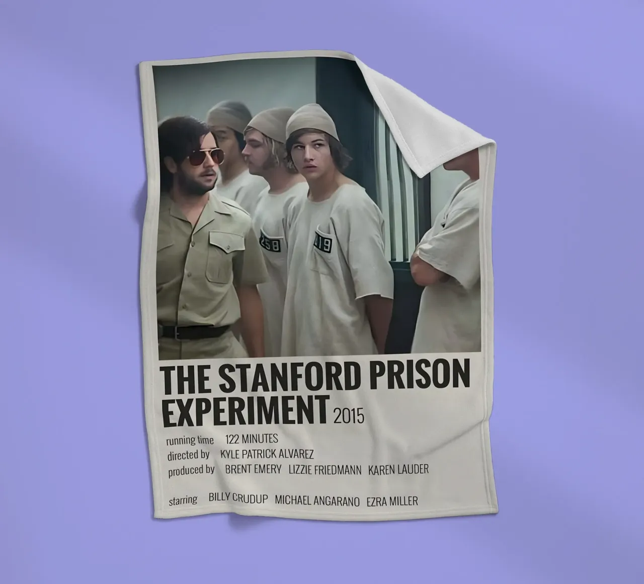 THE STANFORD PRISON EXPERIMENT 2015 coperta in pile da MVFminimalist