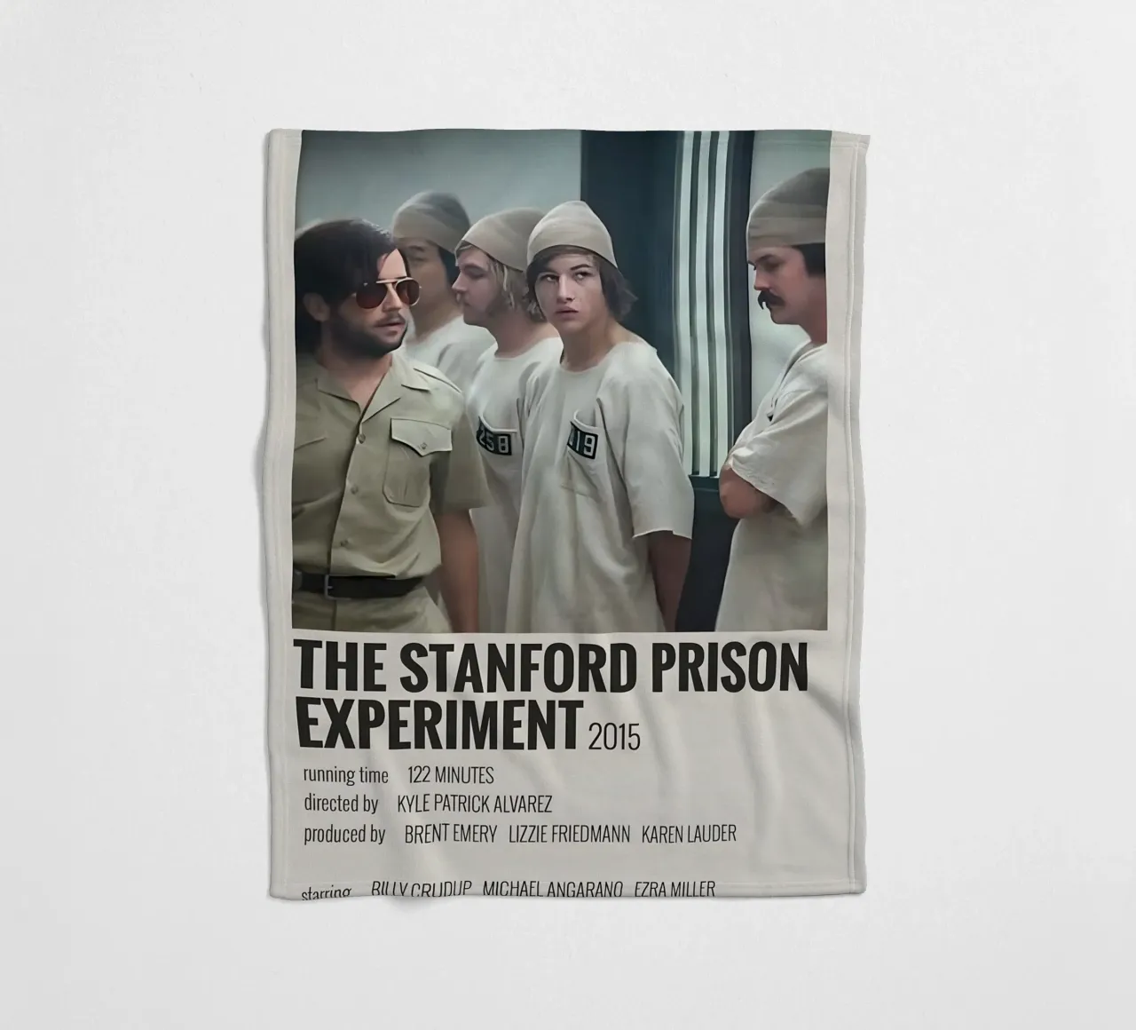 THE STANFORD PRISON EXPERIMENT 2015 coperta in pile da MVFminimalist