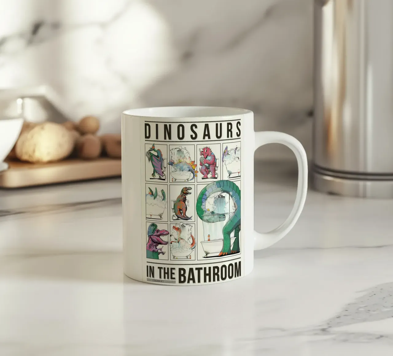Dinosauri in bagno tazza in ceramica da xue shop