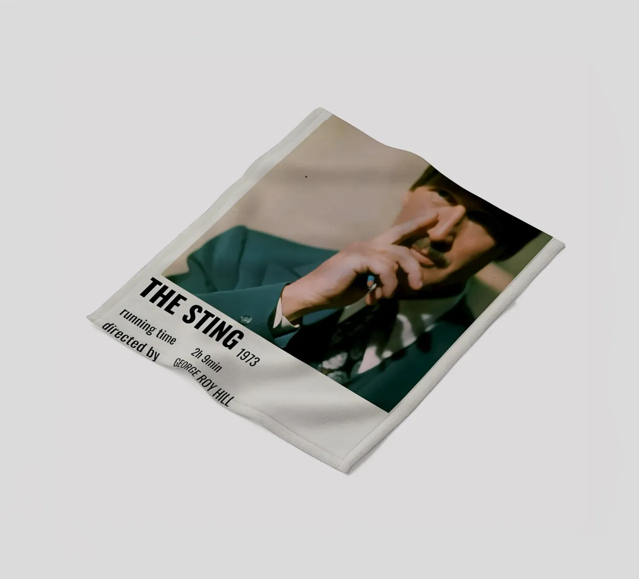 THE STING 1973 coperta in pile da MVFminimalist