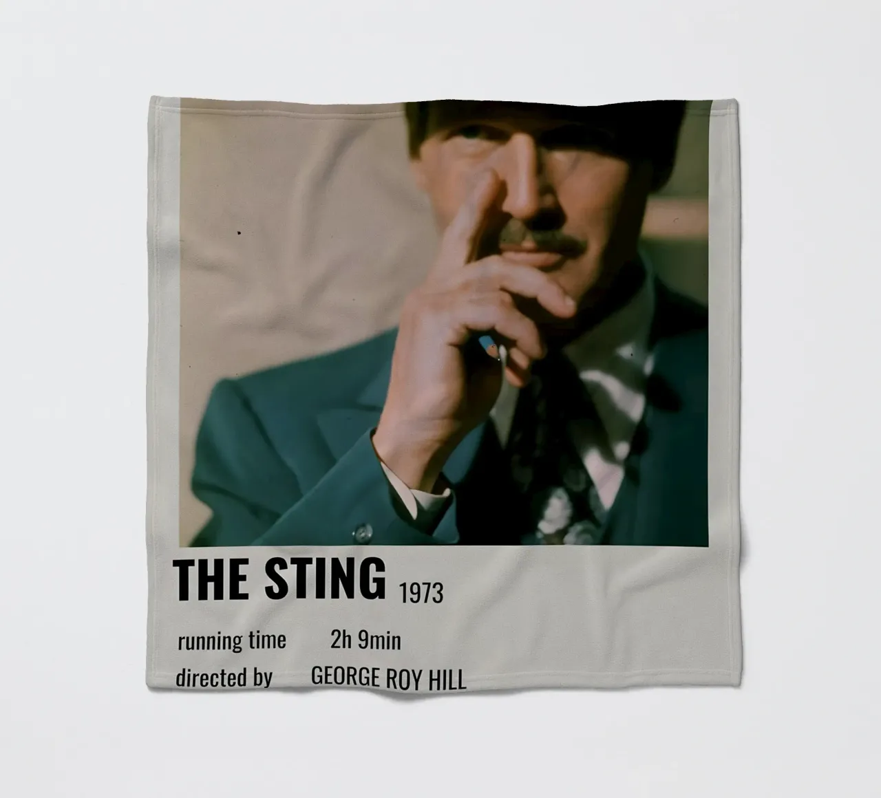 THE STING 1973 coperta in pile da MVFminimalist