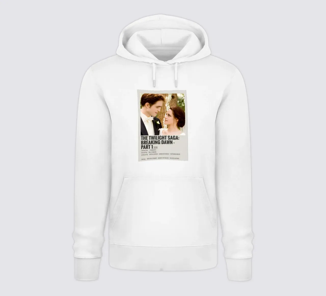 THE TWILIGHT SAGA BREAKING DAWN - PART 1 2011 felpa con cappuccio da MVFminimalist