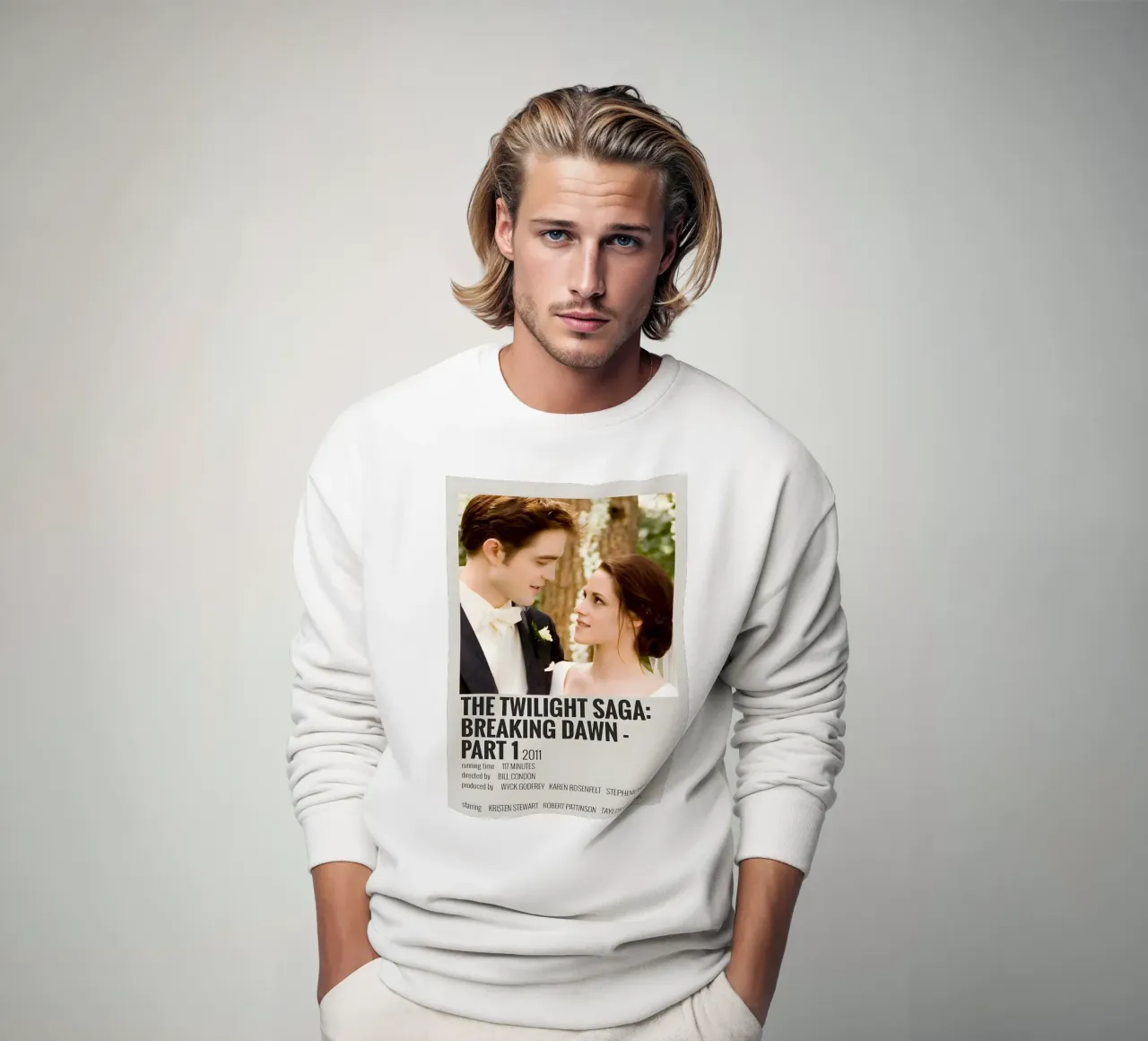 THE TWILIGHT SAGA BREAKING DAWN - PART 1 2011 felpa da MVFminimalist