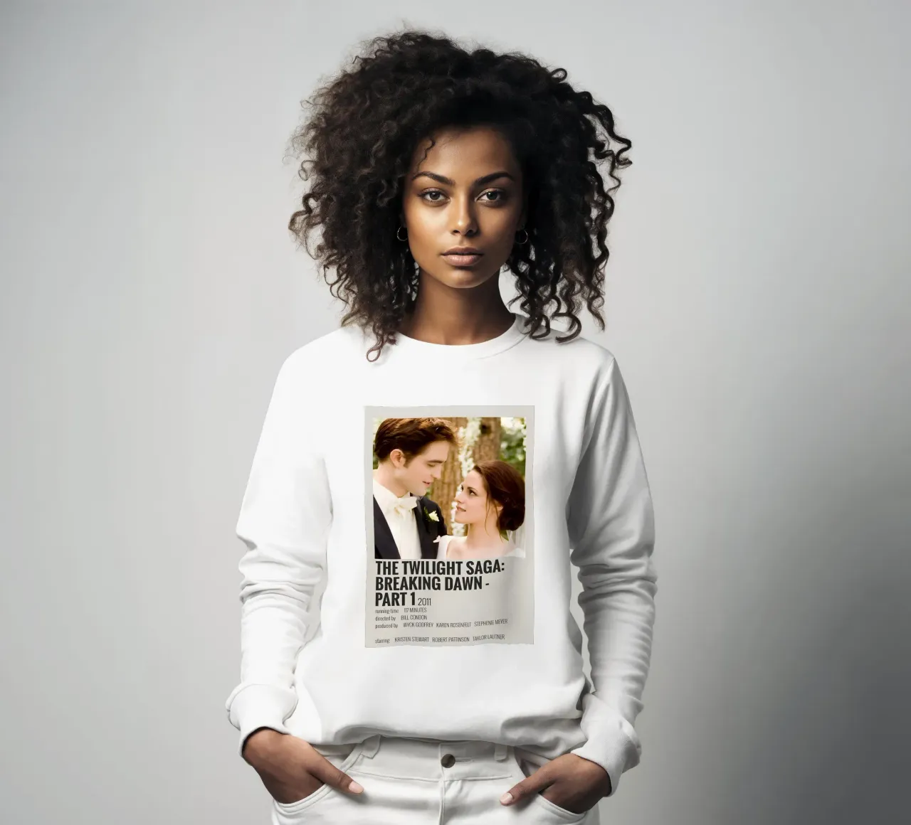THE TWILIGHT SAGA BREAKING DAWN - PART 1 2011 felpa da MVFminimalist
