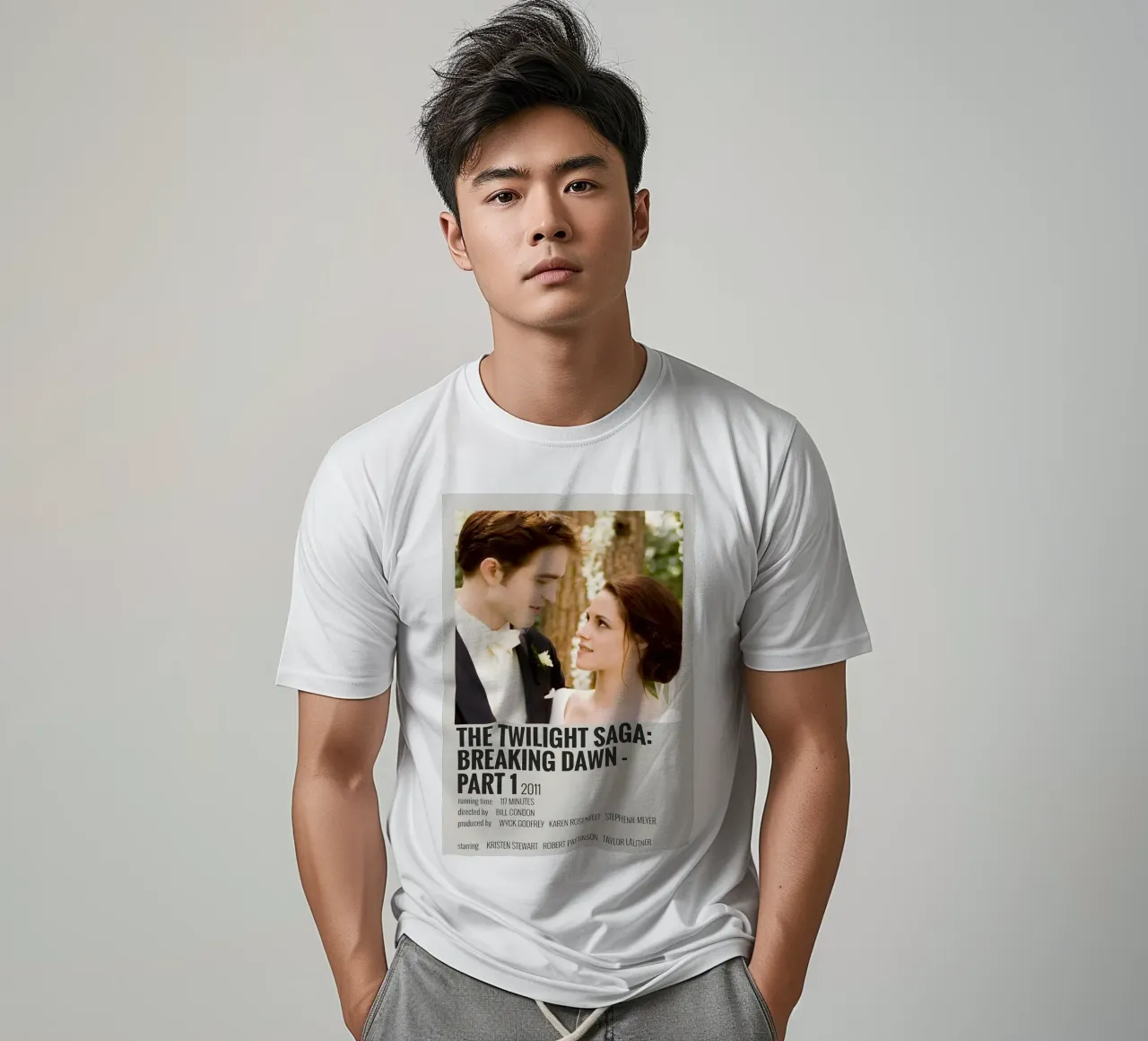 THE TWILIGHT SAGA BREAKING DAWN - PART 1 2011 t-shirt by MVFminimalist