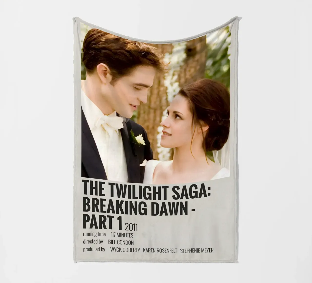 THE TWILIGHT SAGA BREAKING DAWN - PART 1 2011 coperta in pile da MVFminimalist