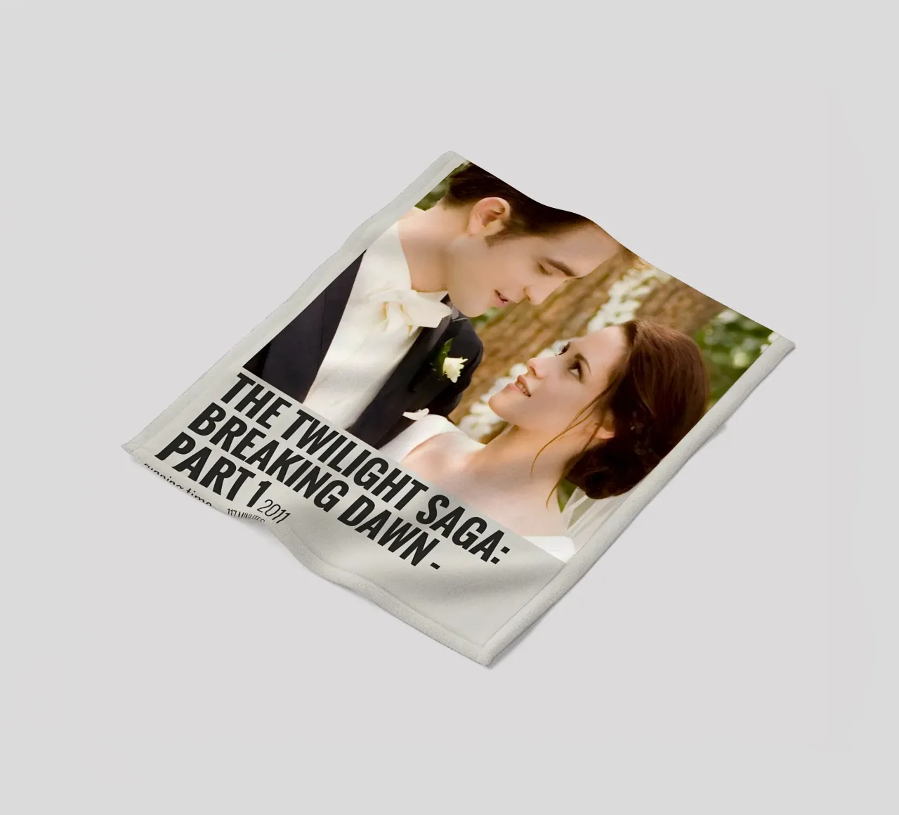 THE TWILIGHT SAGA BREAKING DAWN - PART 1 2011 coperta in pile da MVFminimalist