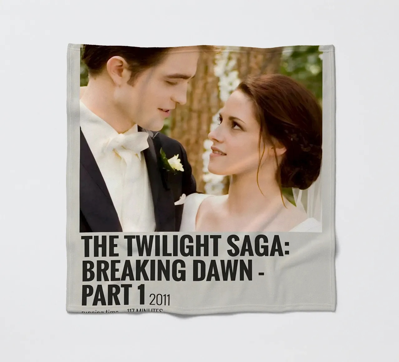 THE TWILIGHT SAGA BREAKING DAWN - PART 1 2011 coperta in pile da MVFminimalist