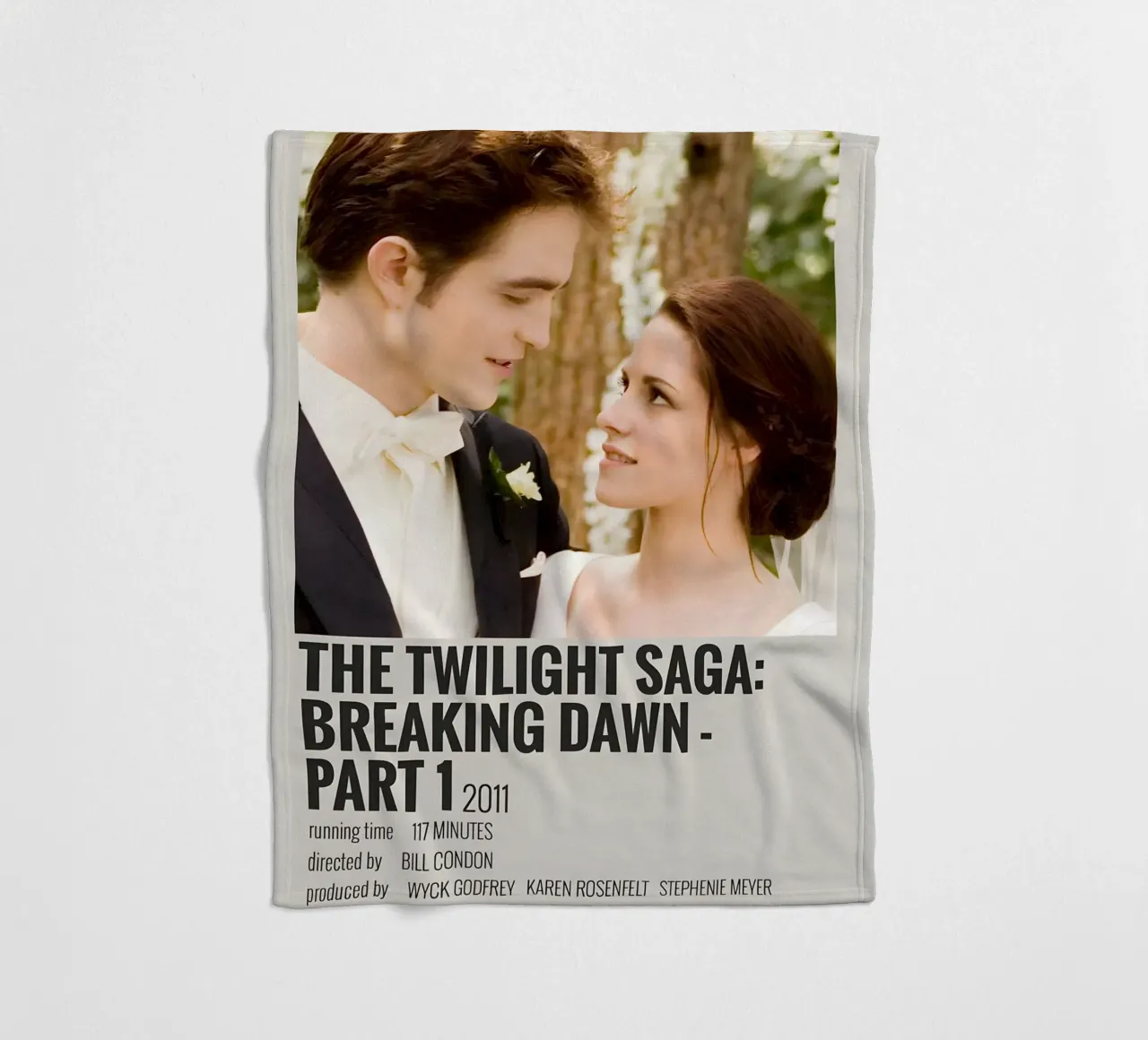 THE TWILIGHT SAGA BREAKING DAWN - PART 1 2011 coperta in pile da MVFminimalist