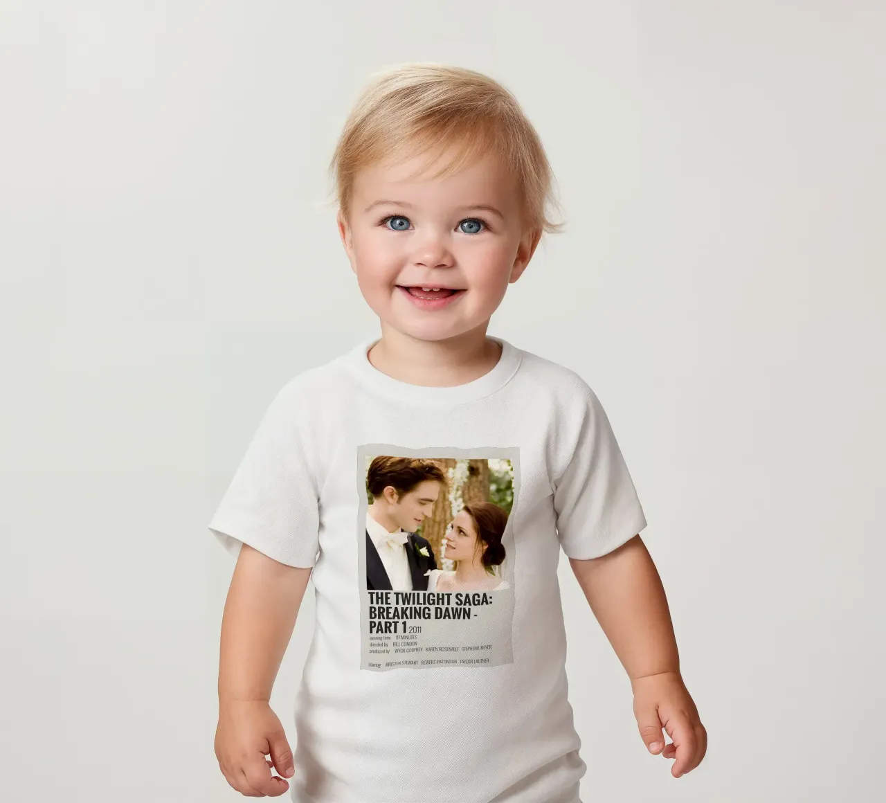 THE TWILIGHT SAGA BREAKING DAWN - PART 1 2011 maglietta neonato da MVFminimalist