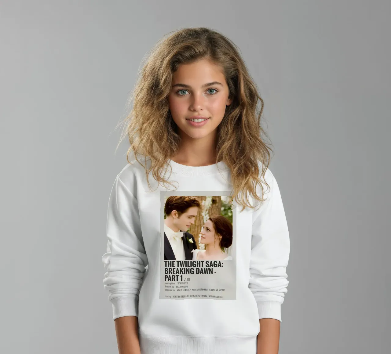 THE TWILIGHT SAGA BREAKING DAWN - PART 1 2011 felpa bambino da MVFminimalist