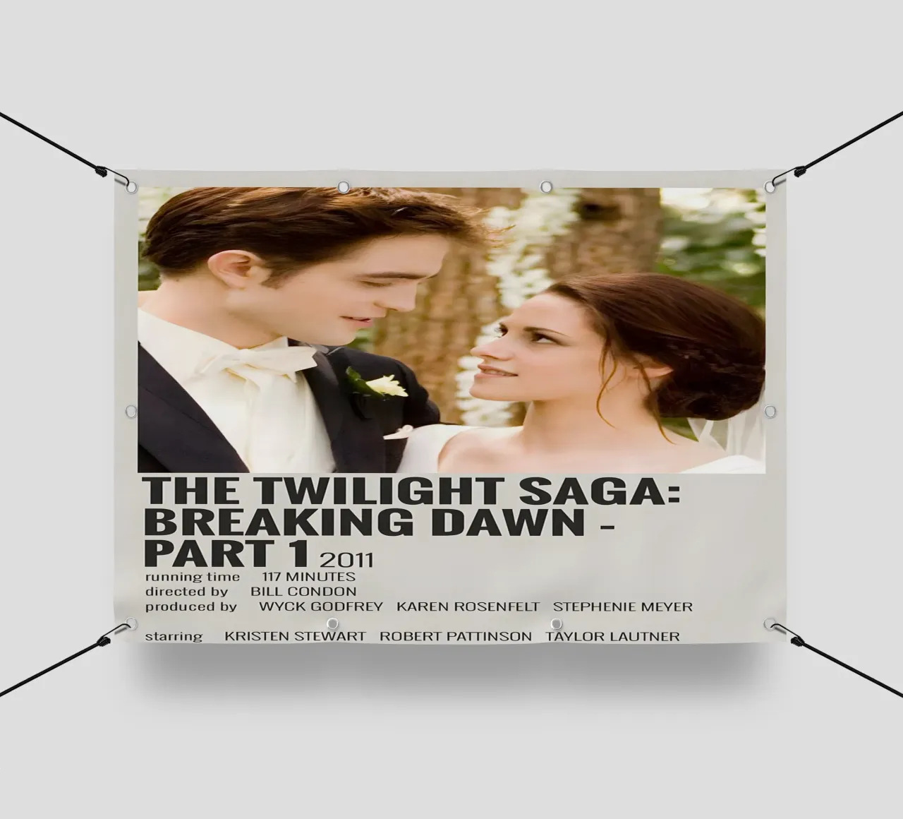 THE TWILIGHT SAGA BREAKING DAWN - PART 1 2011 telo in pvc da MVFminimalist