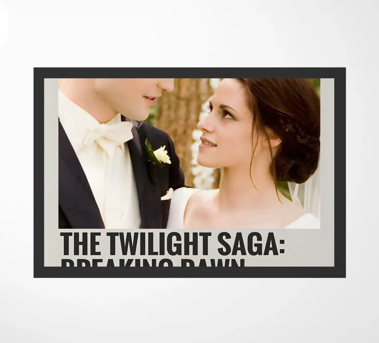 THE TWILIGHT SAGA BREAKING DAWN - PART 1 2011 zerbino da MVFminimalist