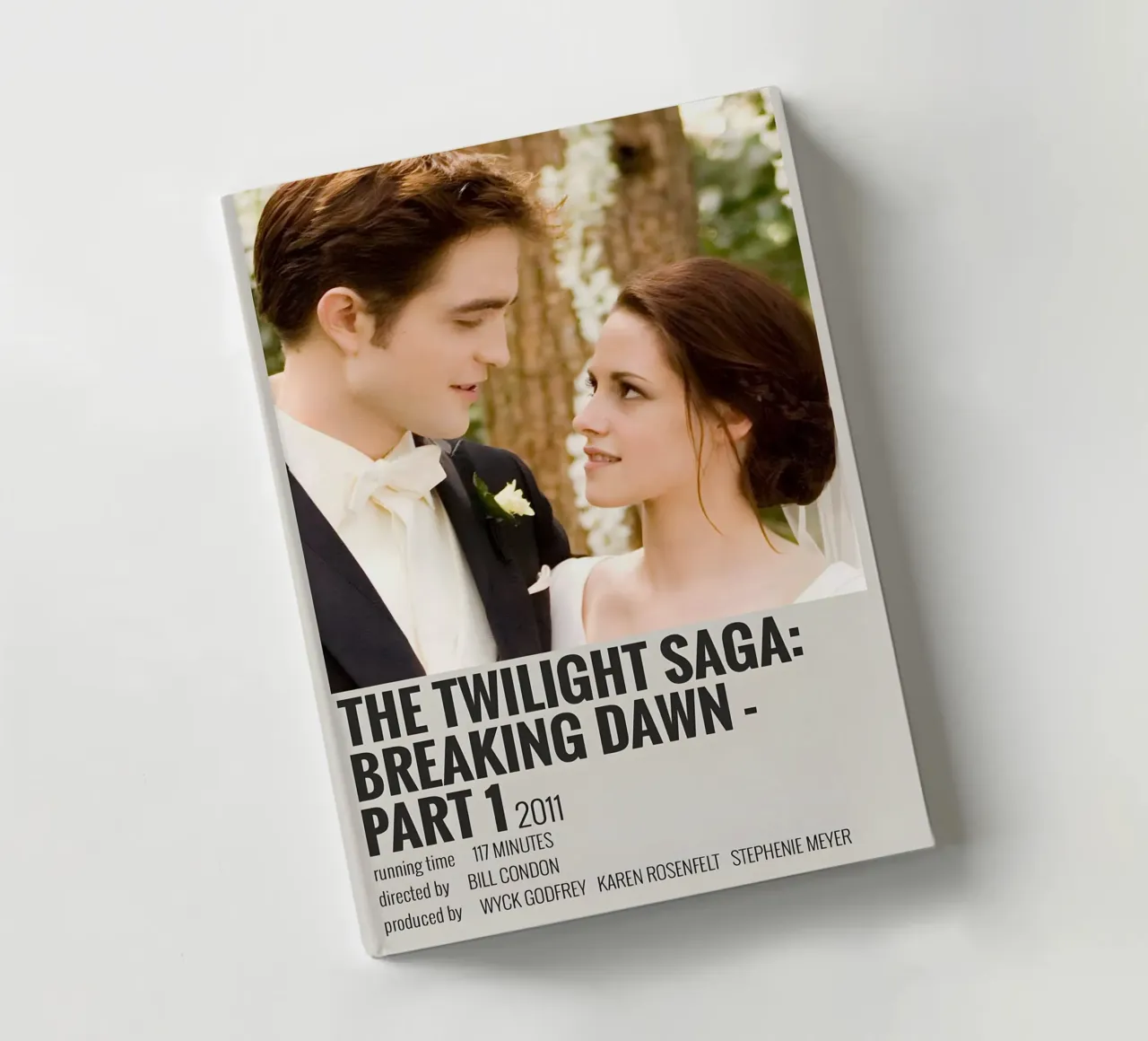 THE TWILIGHT SAGA BREAKING DAWN - PART 1 2011 notebook by MVFminimalist