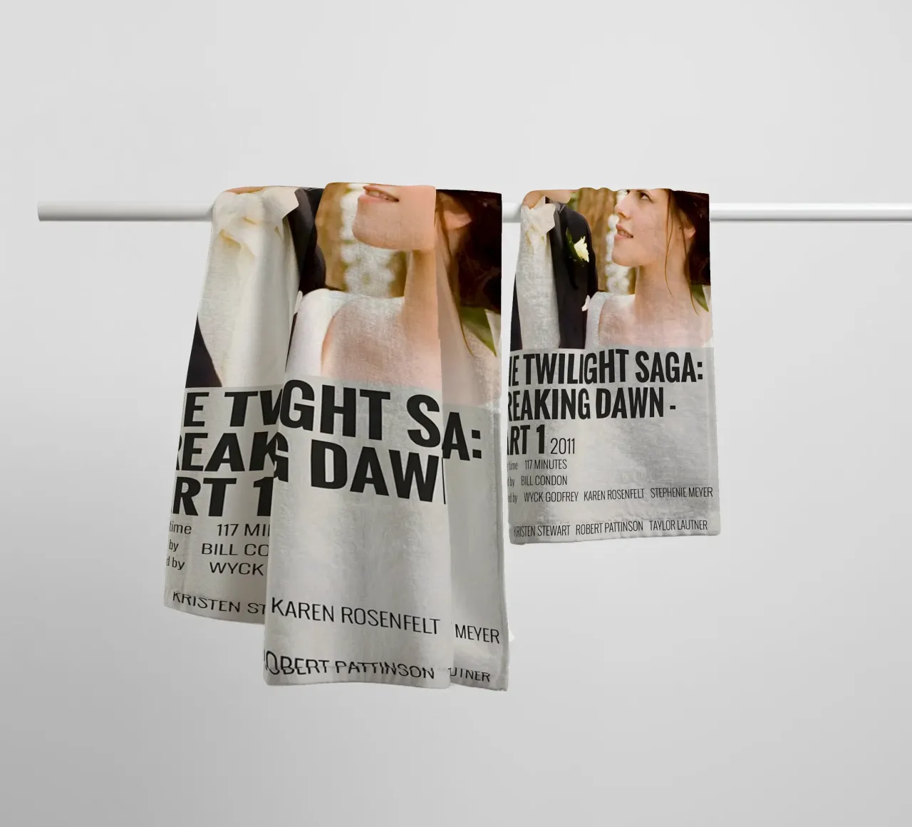 THE TWILIGHT SAGA BREAKING DAWN - PART 1 2011 asciugamano da bagno da MVFminimalist