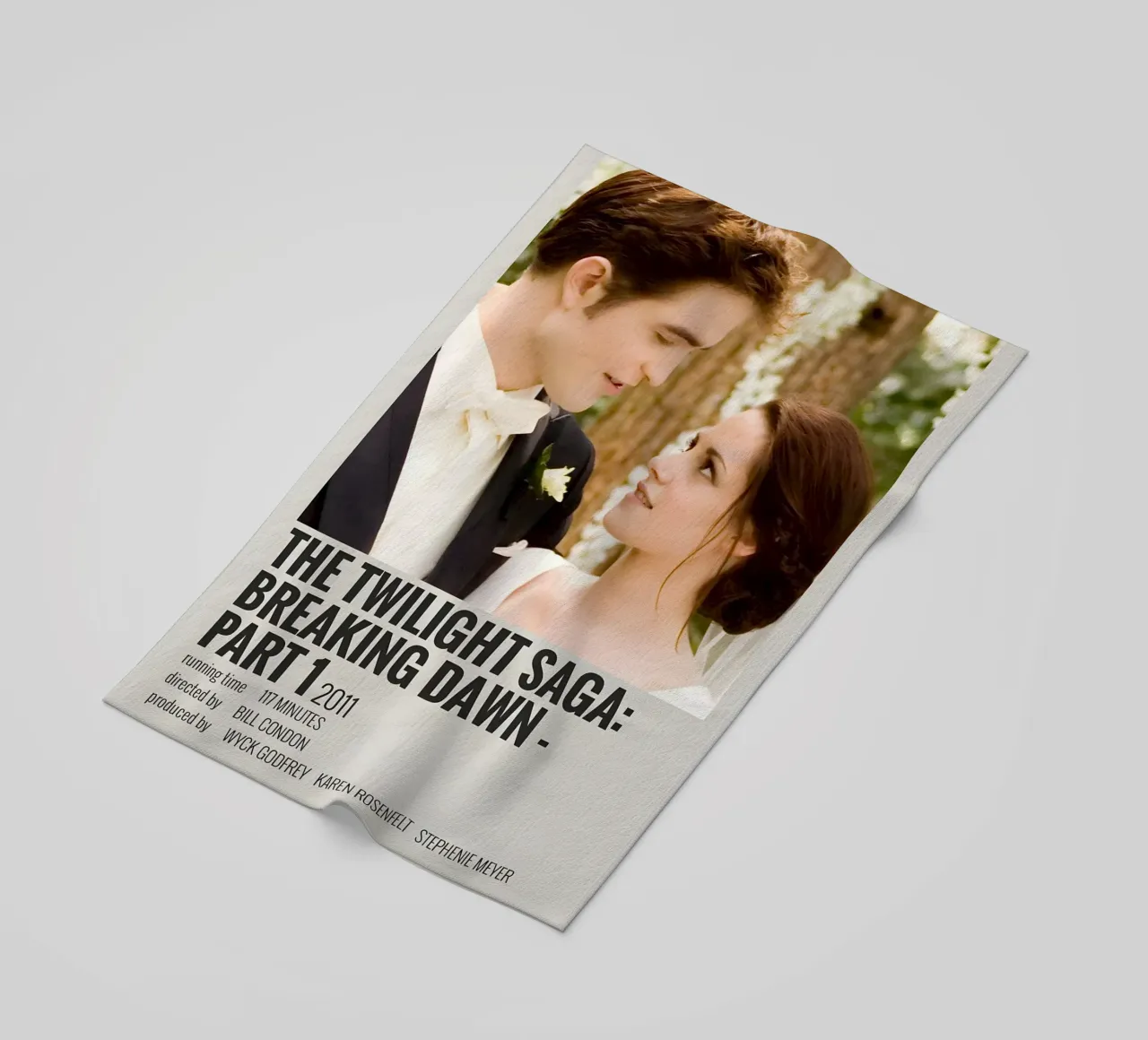 THE TWILIGHT SAGA BREAKING DAWN - PART 1 2011 telo mare da MVFminimalist