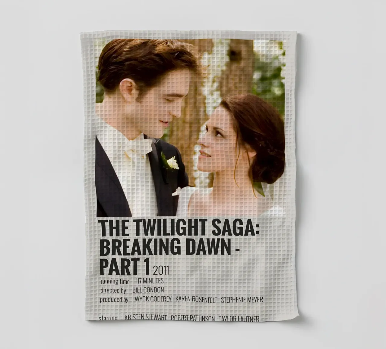 THE TWILIGHT SAGA BREAKING DAWN - PART 1 2011 canovaccio da cucina da MVFminimalist