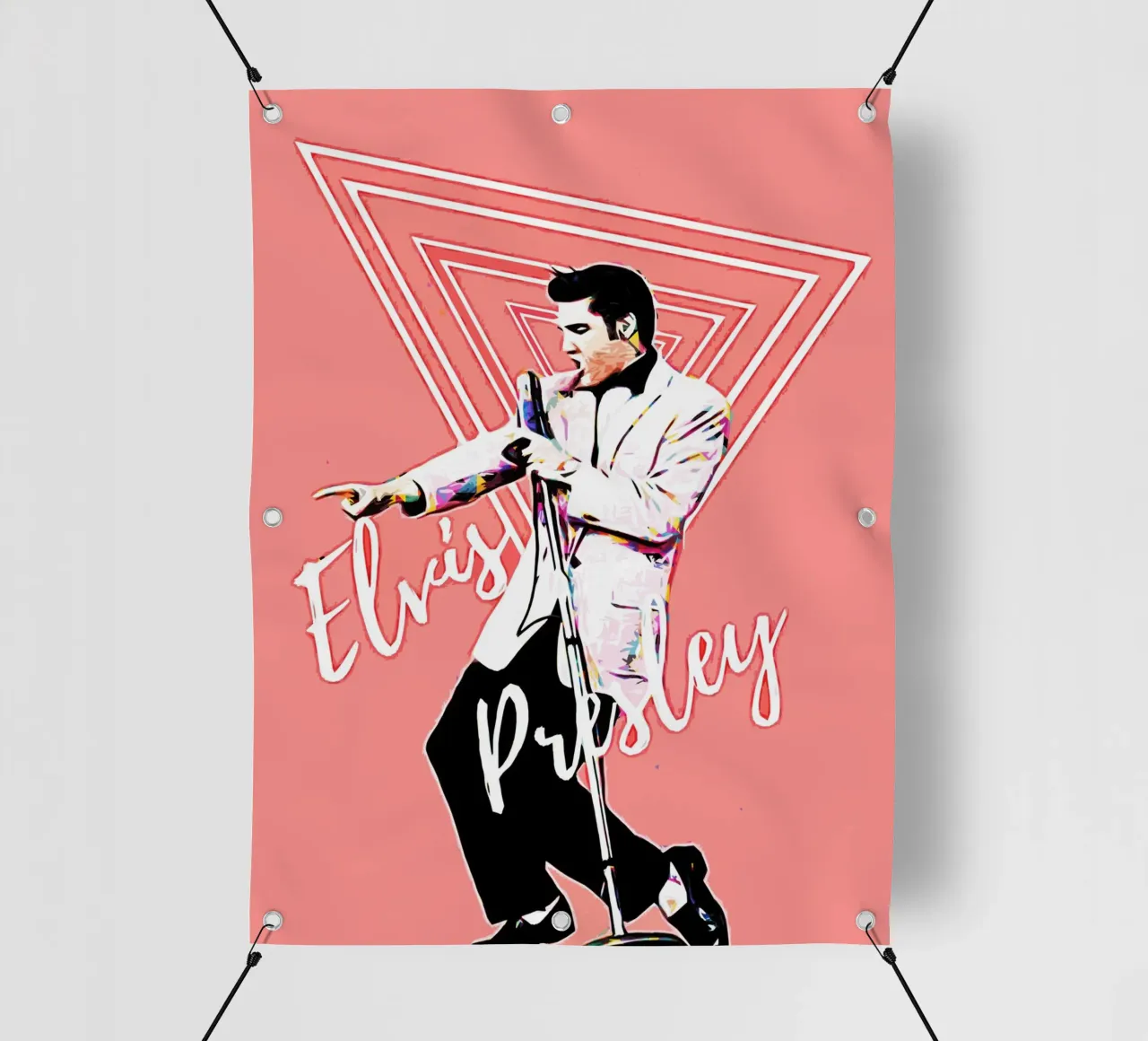 Elvis Presley tanzen Kunst PVC Plane von music soul