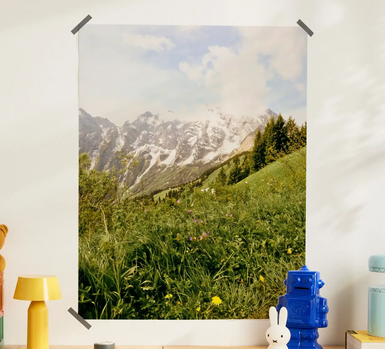 Summer mountain poster da Kudamm & Alpen