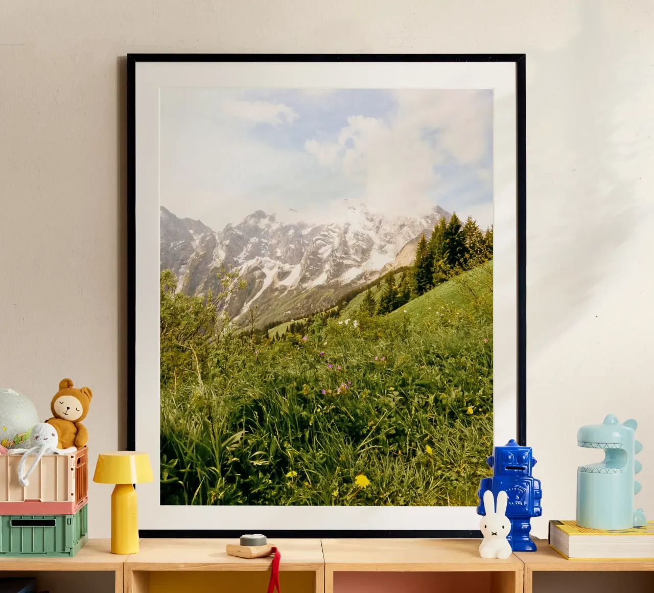Summer mountain poster da Kudamm & Alpen