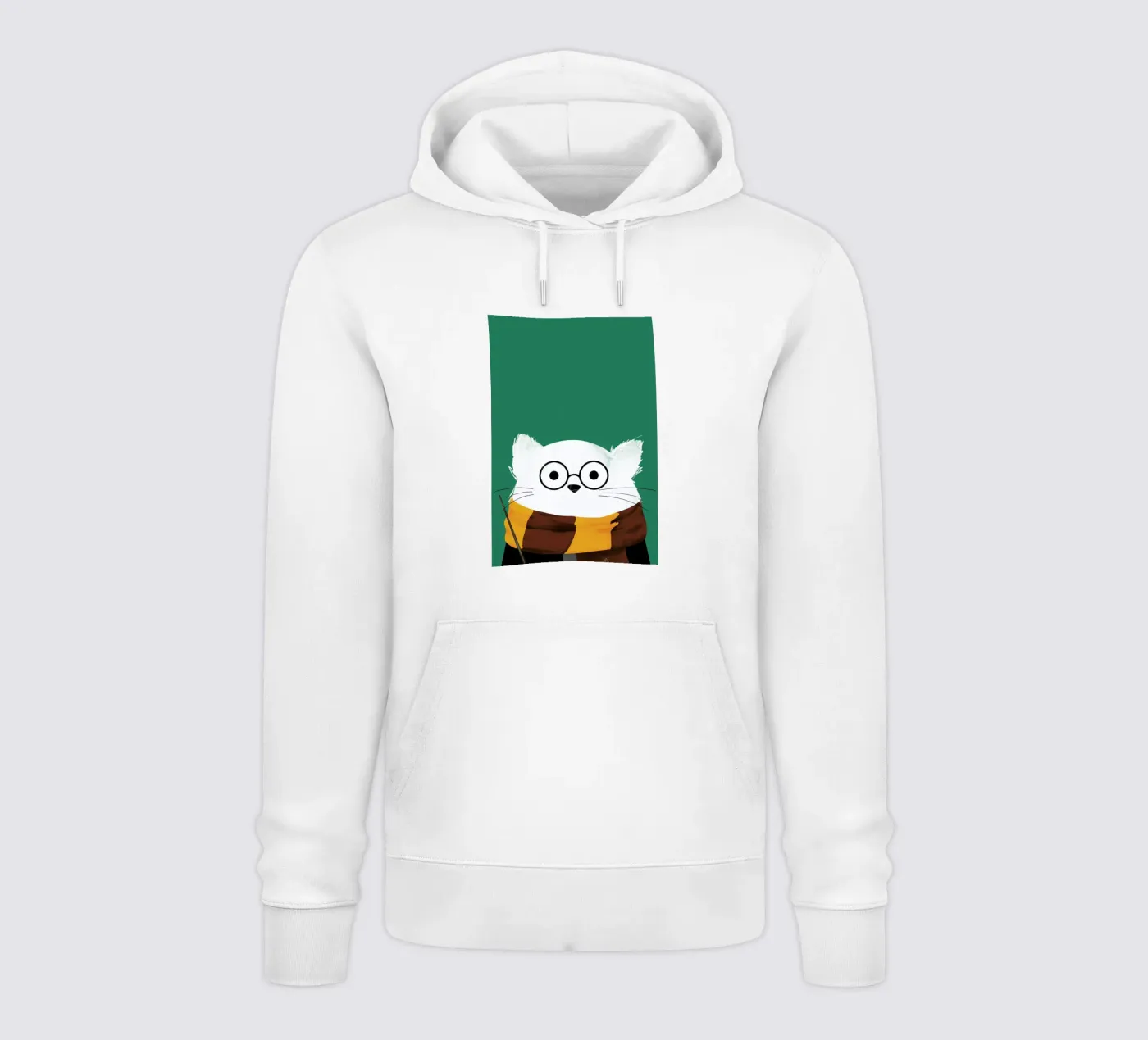 Cat Harry felpa con cappuccio da Doozal