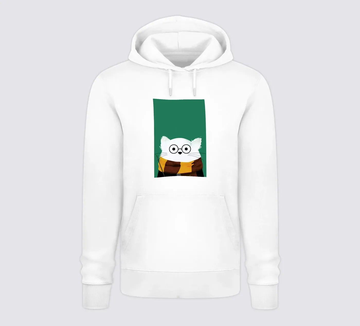 Cat Harry felpa con cappuccio da Doozal