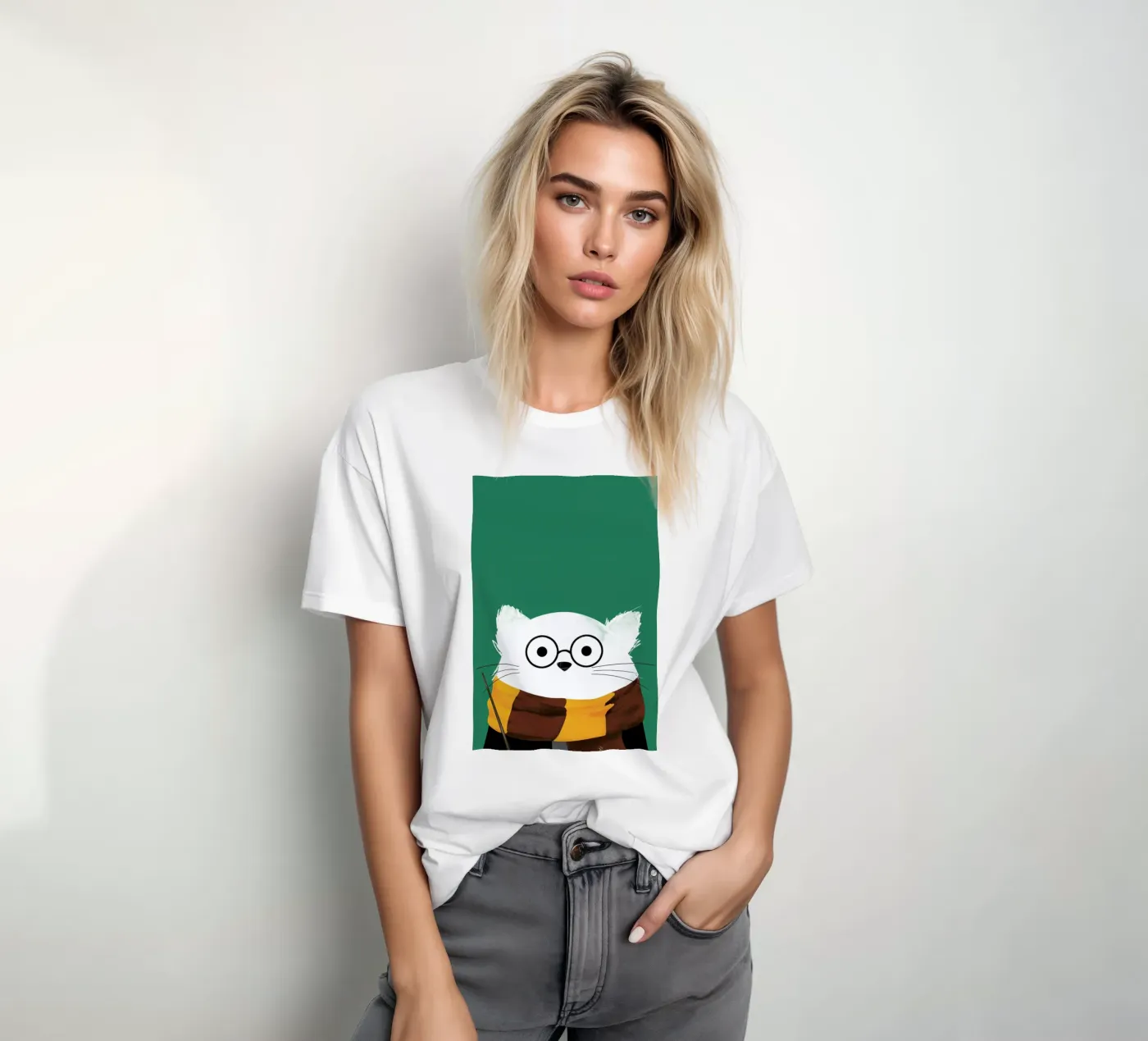 Cat Harry t-shirt da Doozal