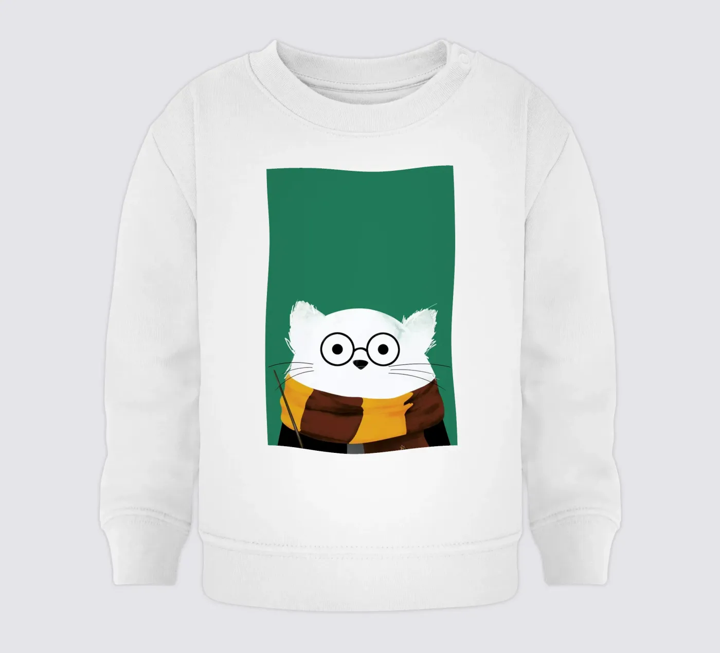 Cat Harry sweat pour bébé de Doozal