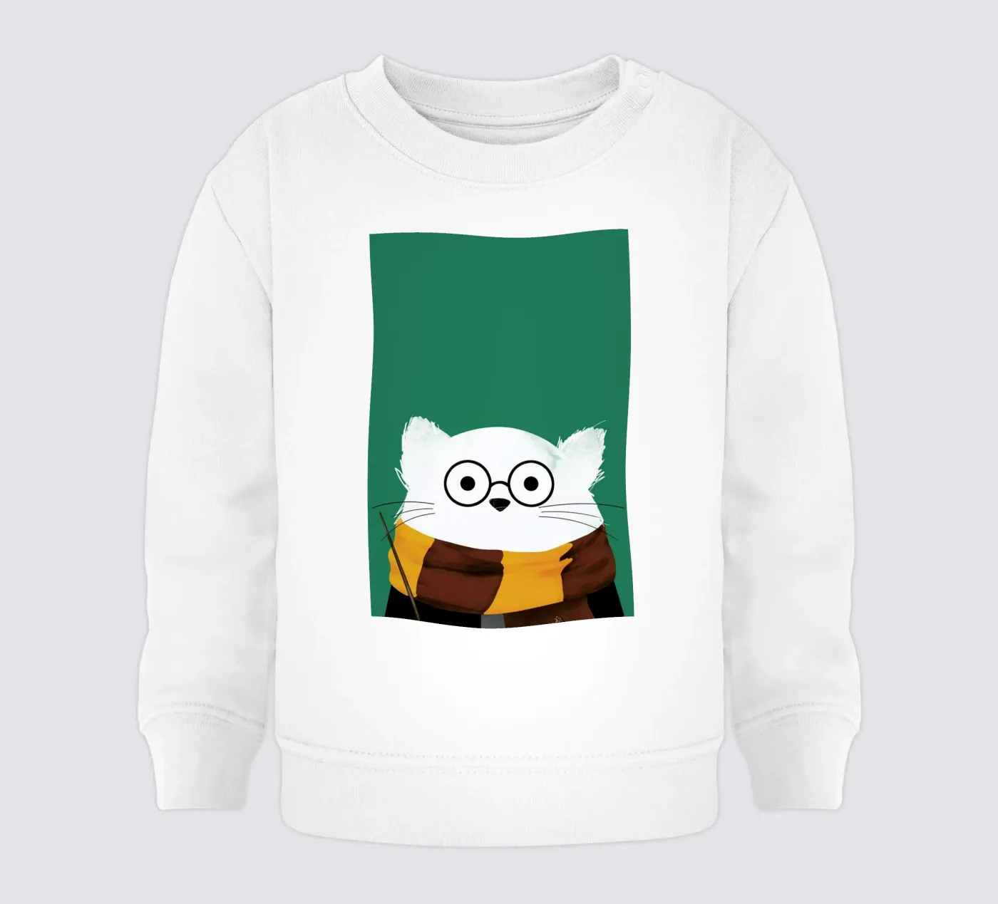 Cat Harry sweat pour bébé de Doozal