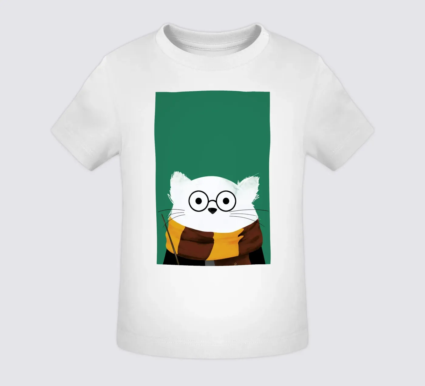 Cat Harry maglietta neonato da Doozal