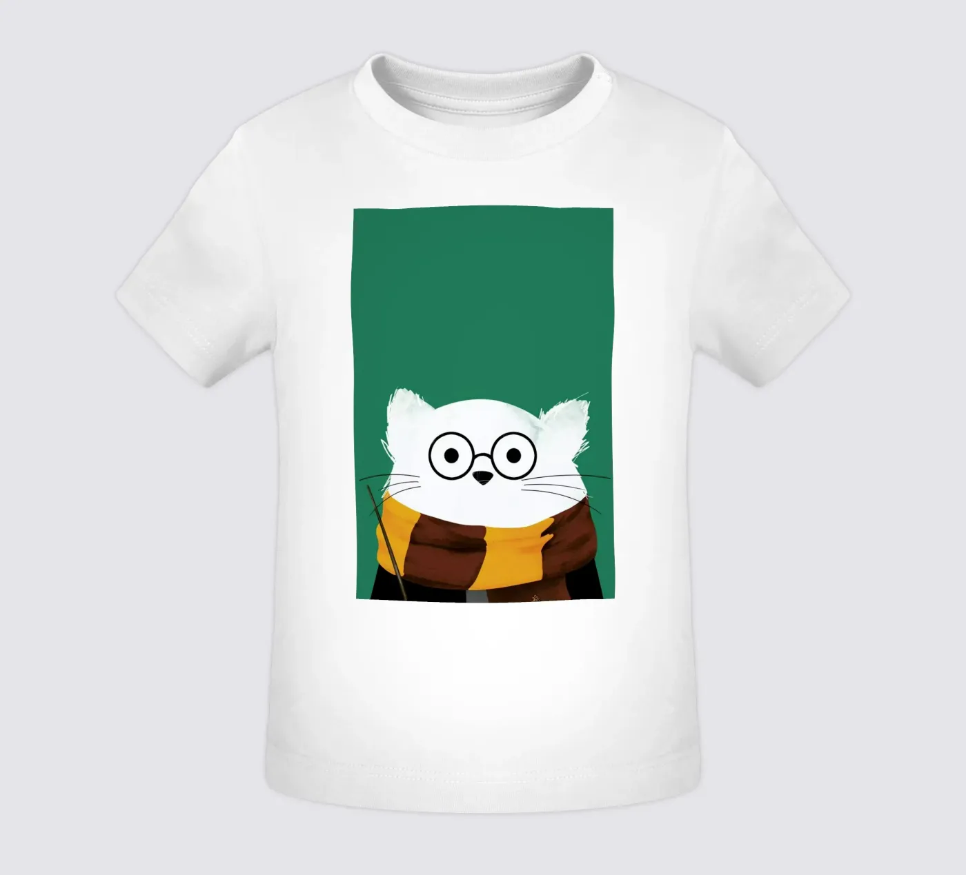 Cat Harry maglietta neonato da Doozal