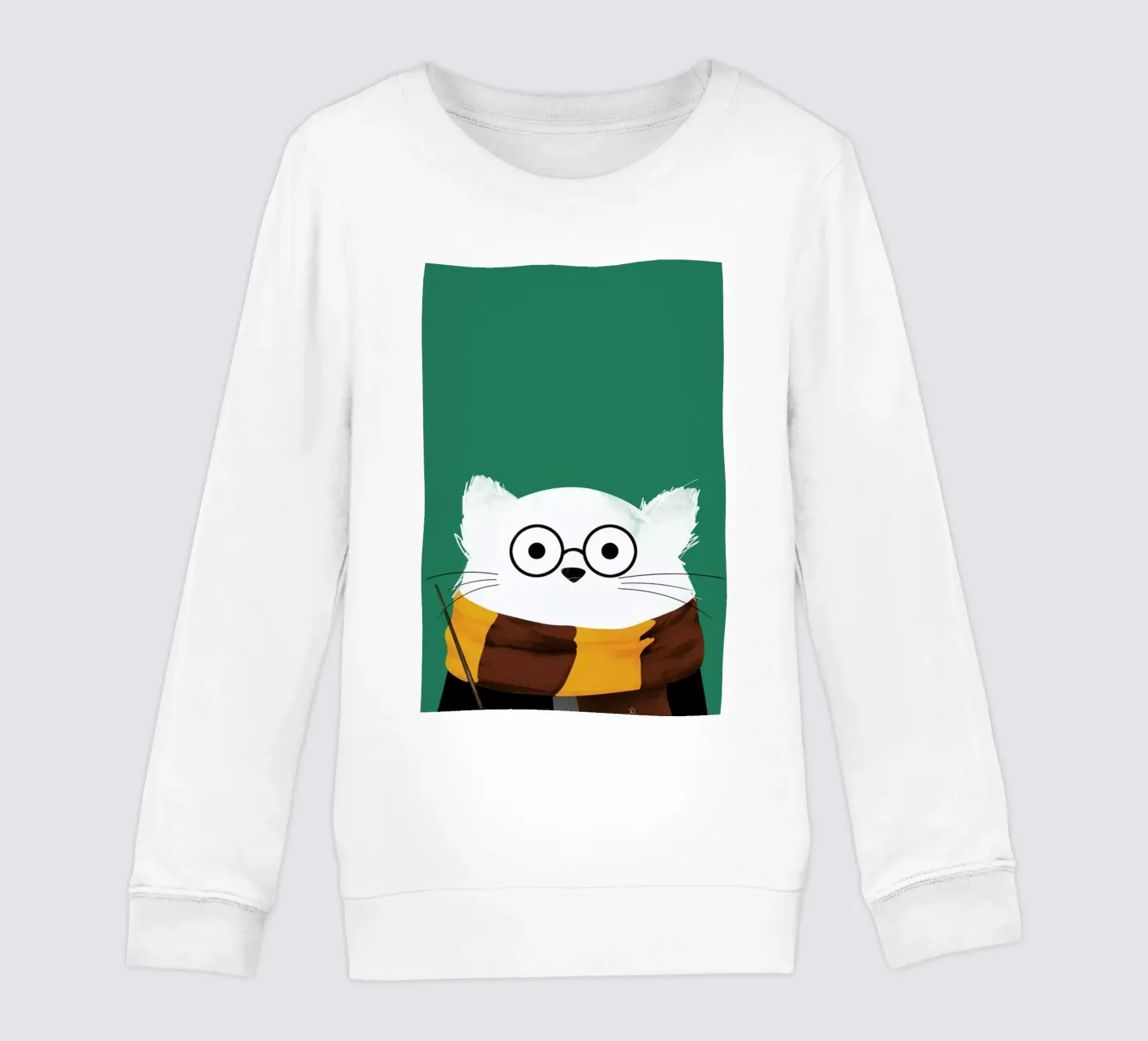 Cat Harry kinder sweatshirt van Doozal