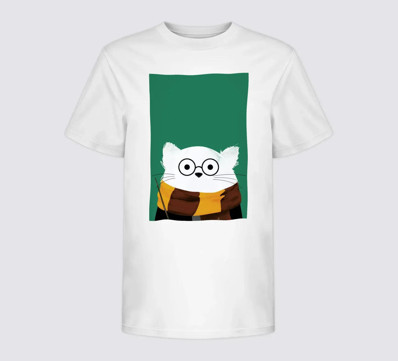 Cat Harry t-shirt bambini da Doozal