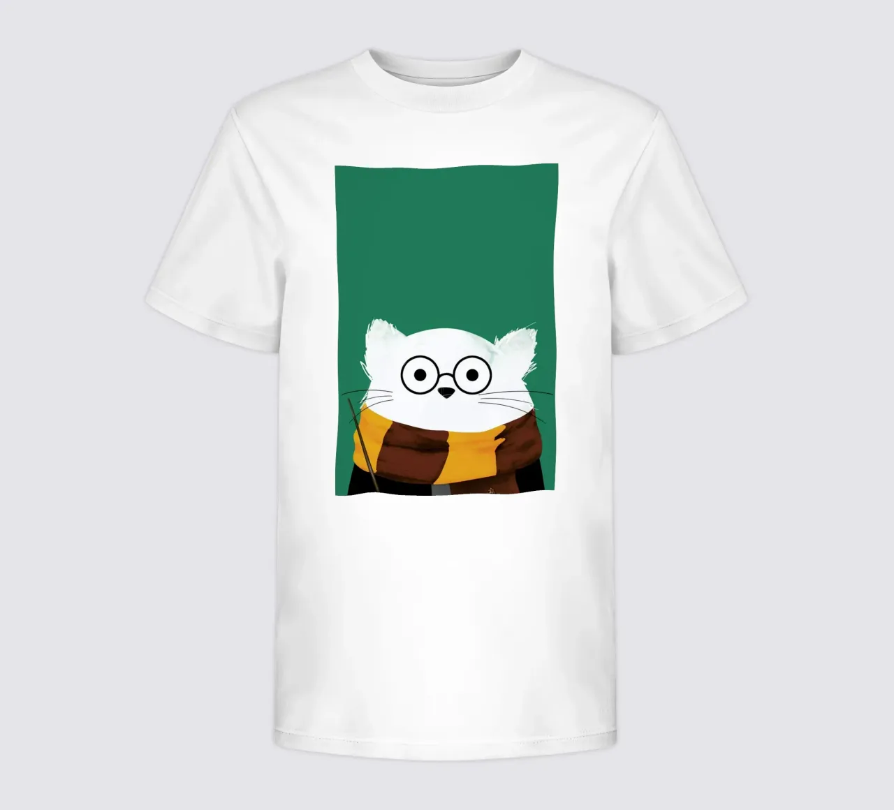 Cat Harry t-shirt bambini da Doozal