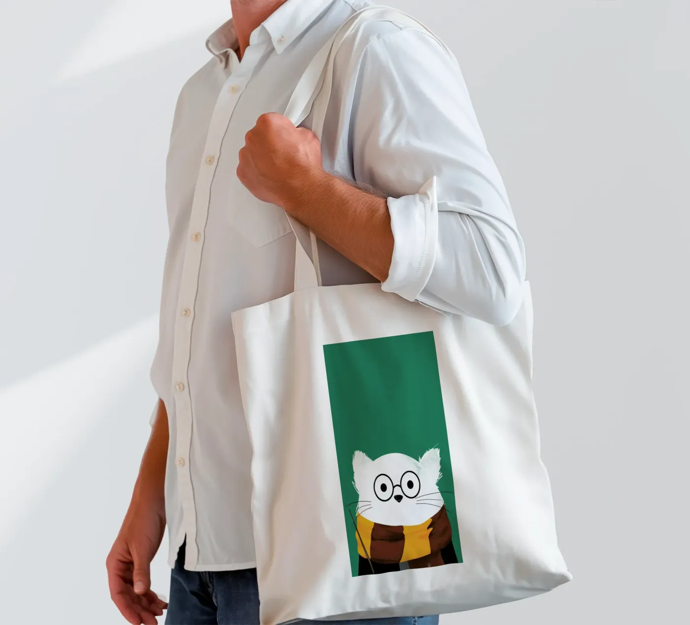 Cat Harry borsa in juta da Doozal